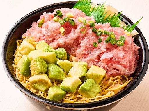 115.ねぎとろアボカド丼(Negitoro avocado bowl)