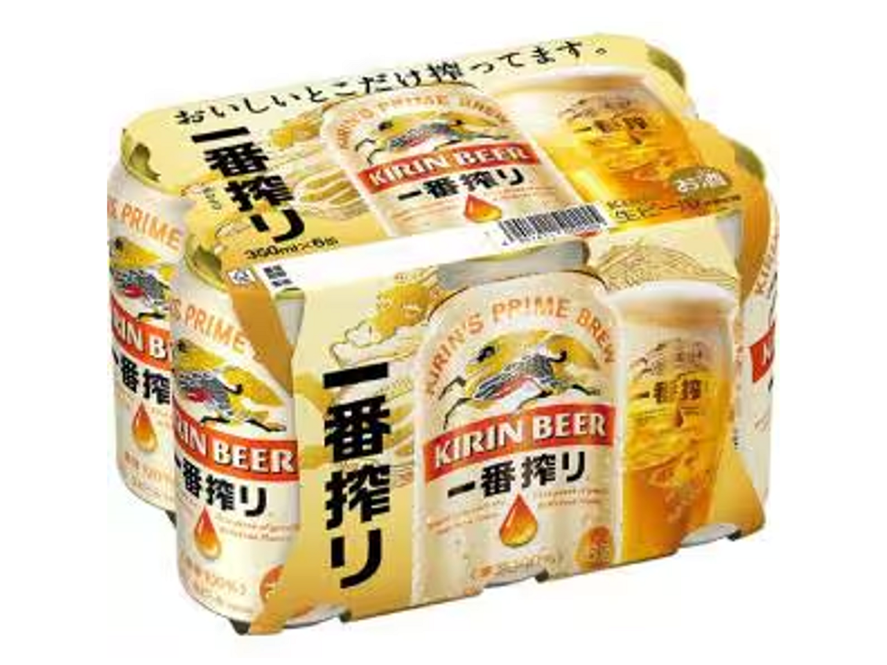 キリン一番搾り　６缶パック