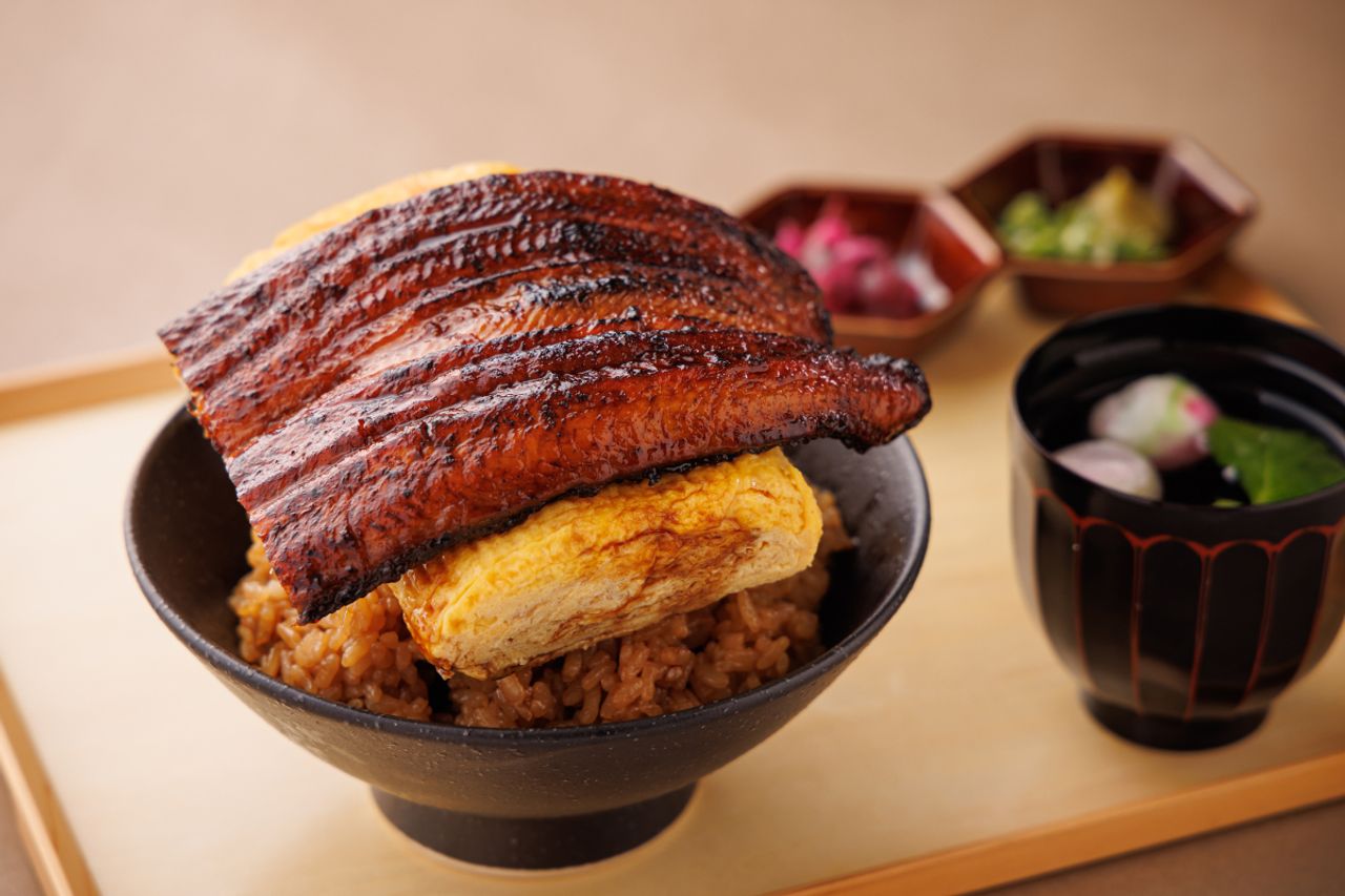 鰻玉丼