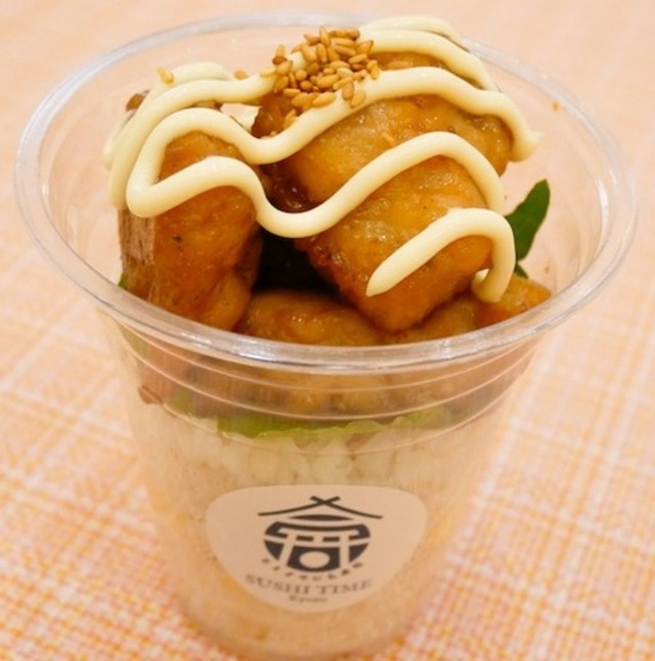 照り焼きマヨ唐揚げ寿司カップ