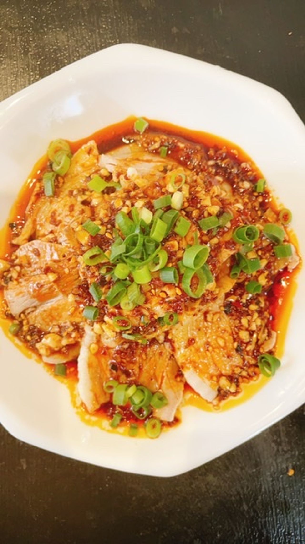豚バラサラダ 蒜泥白肉