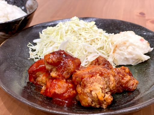 ヤンニョムチキン定食