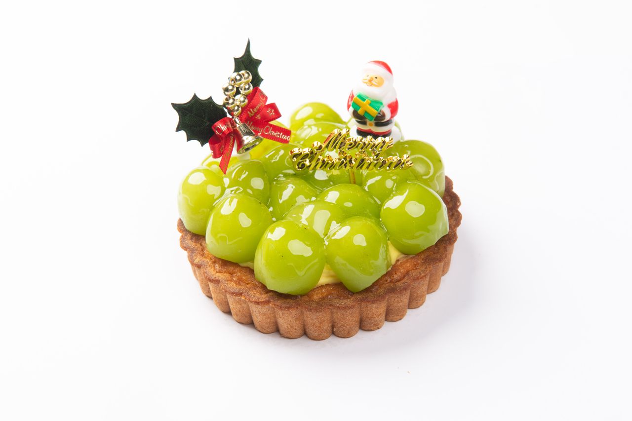 シャインマスカットタルト4号(12cm)～2025クリスマスVer～