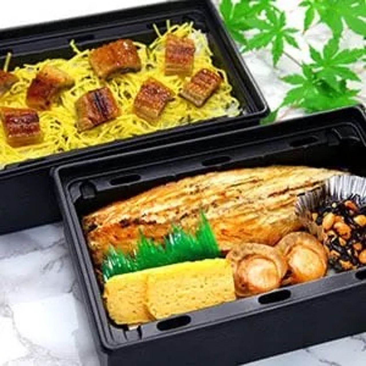 【温まるJet Chef弁当】金の焼きサバと鰻めしのダブル重（大根おろし付き）