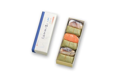 【3日前までのご予約必須】夏の柿の葉寿司6個入（商品コード201348）
