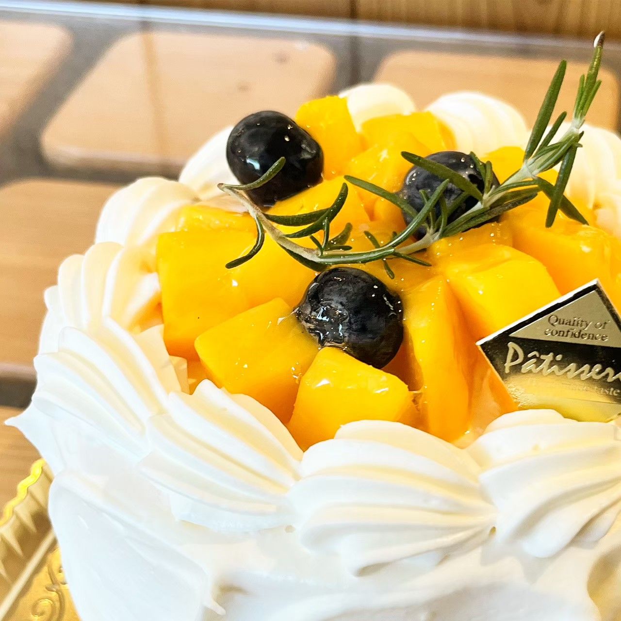 マンゴーのショートケーキ（グルテンフリー対応）