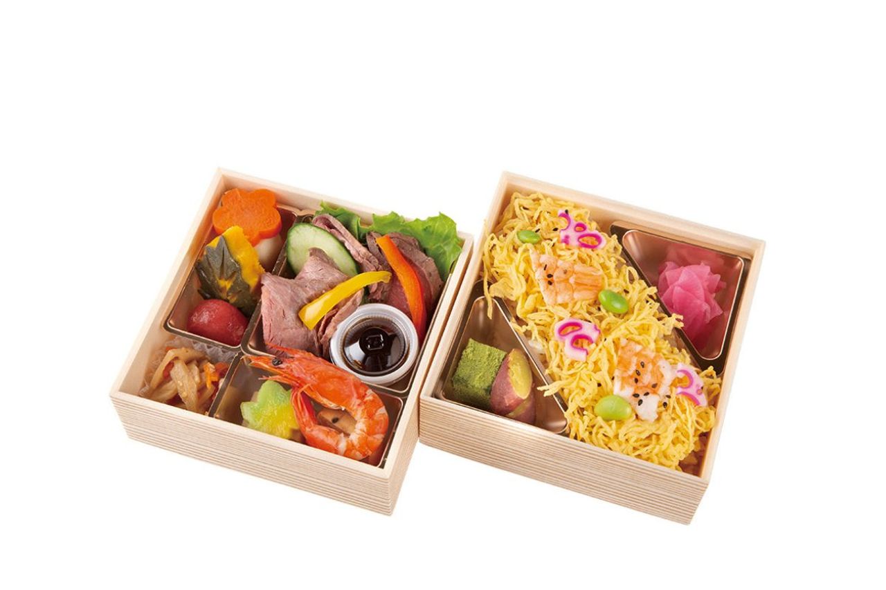 31.ローストビーフとちらし寿司のあじわい弁当