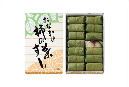 柿の葉すし 紙箱　さば 14個入り