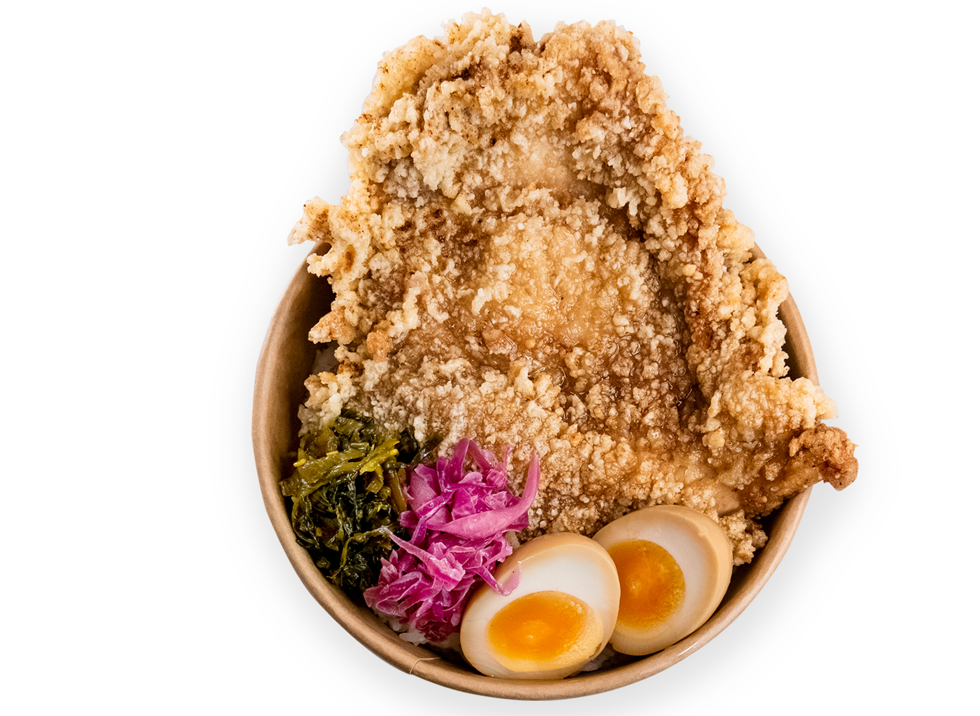 【ジャンボ唐揚げ丼】鶏排飯 ジーパイハン