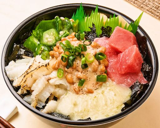 N145.ネバとろ隠し明太丼