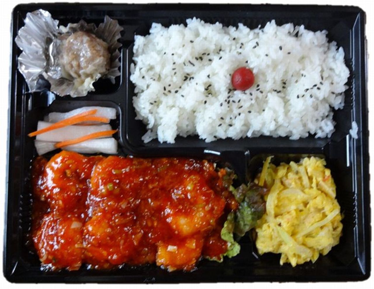 エビチリ弁当