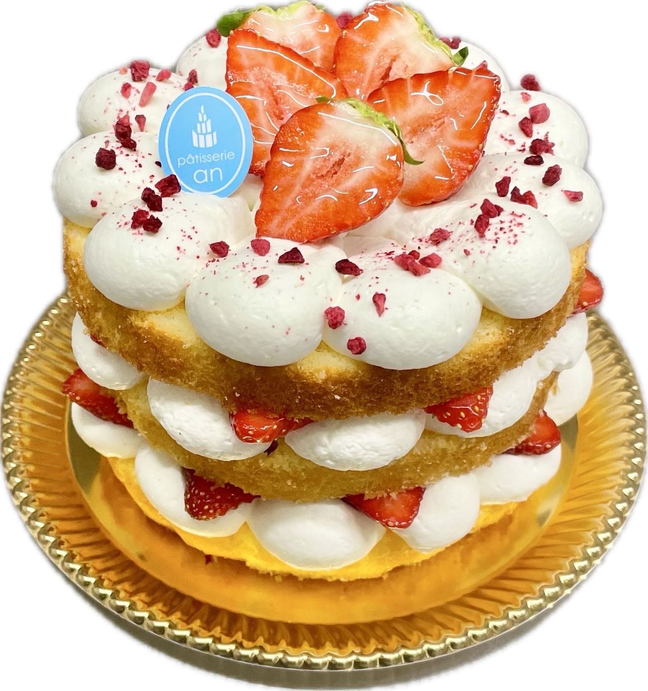 デコレーションホールケーキ【NO.5】