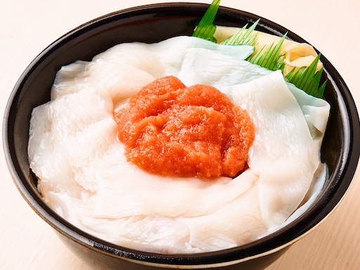 105.イカ明太子丼(Squid mentaiko bowl)