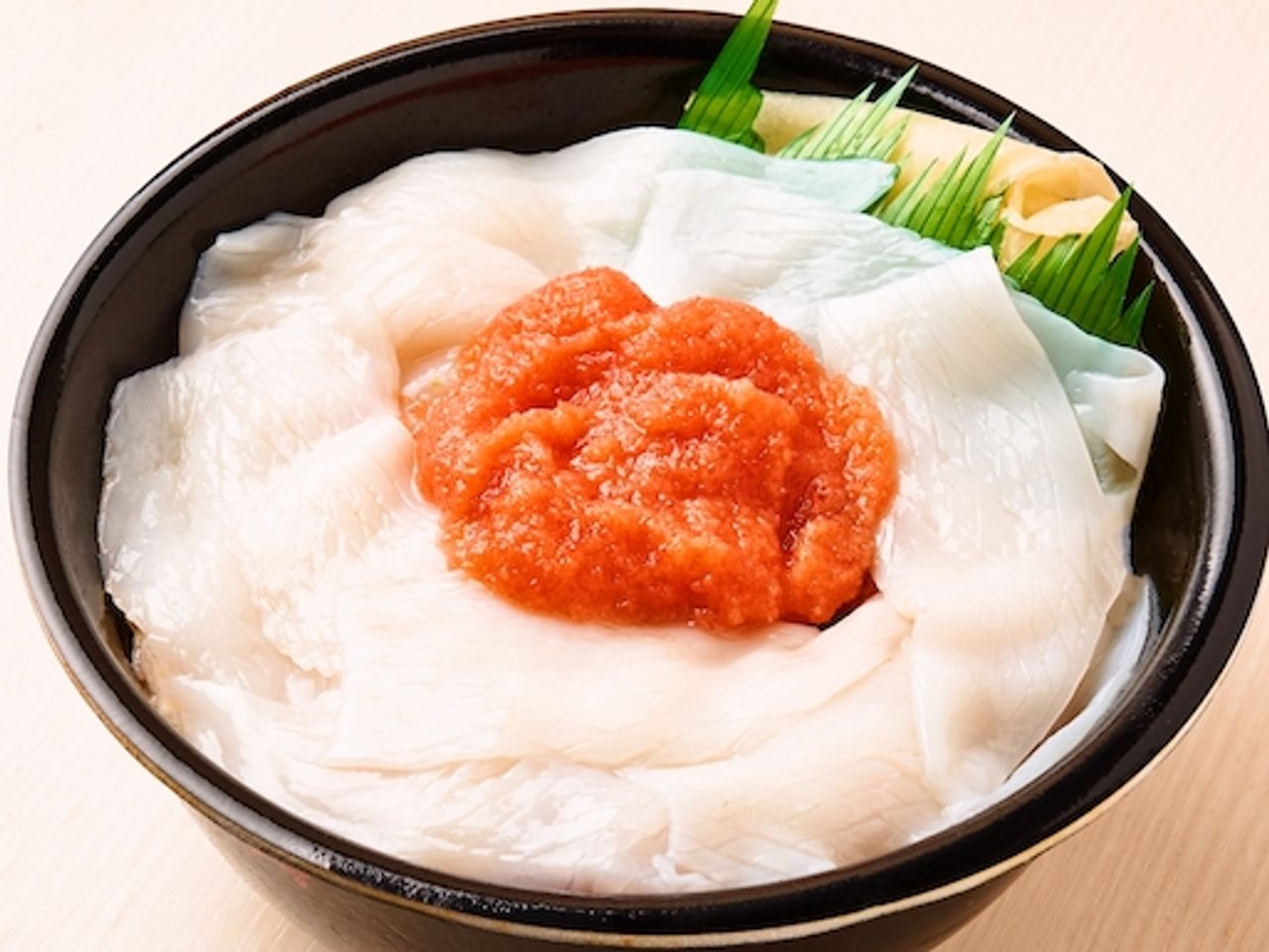 105.イカ明太子丼(Squid mentaiko bowl)