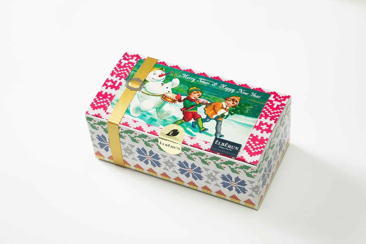 クリスマス限定宝箱クッキー/スノーマン