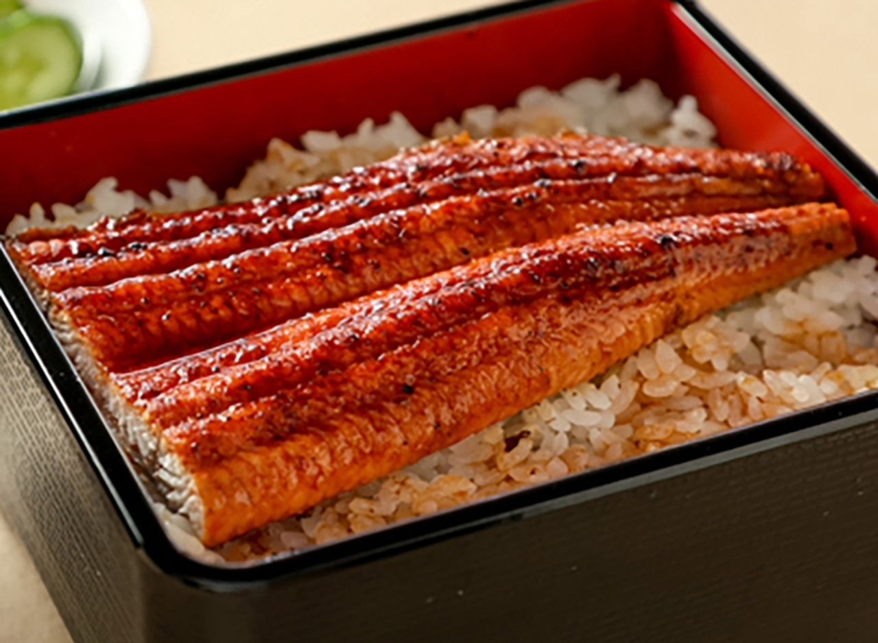 国産うな重　梅　半身