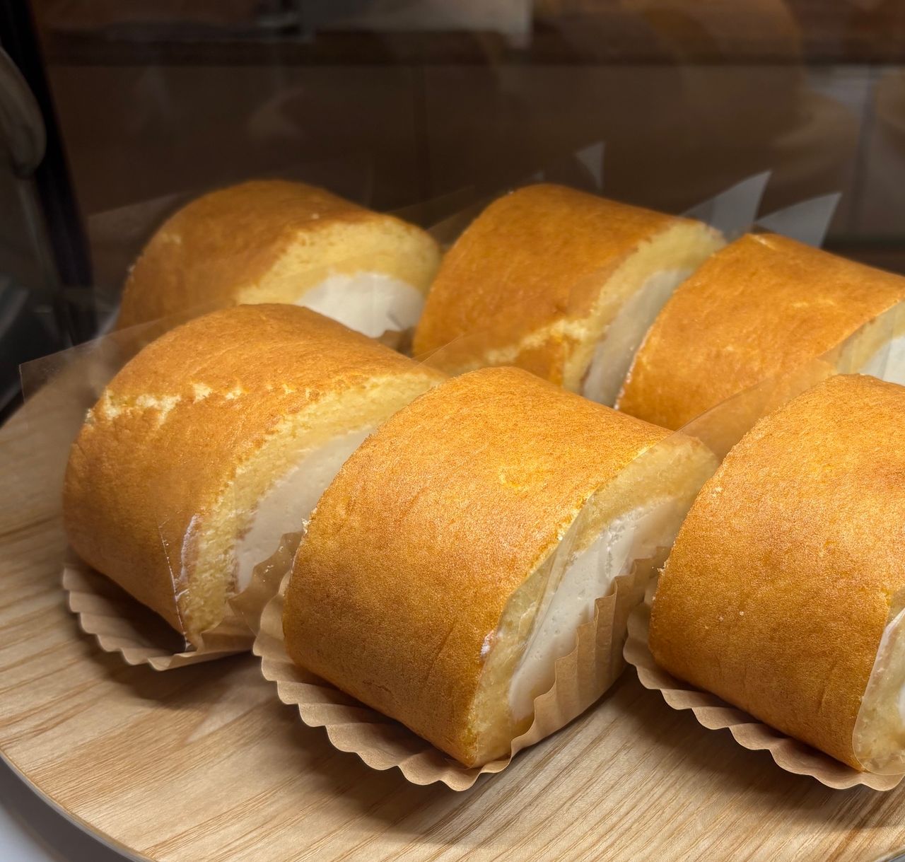 米粉のロールケーキ