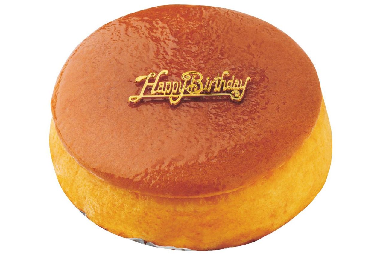 ハッピーバースデープレート付きチーズケーキ