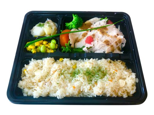 冷製鶏胸肉のエギュイエット 黒胡椒とマスタードソース弁当