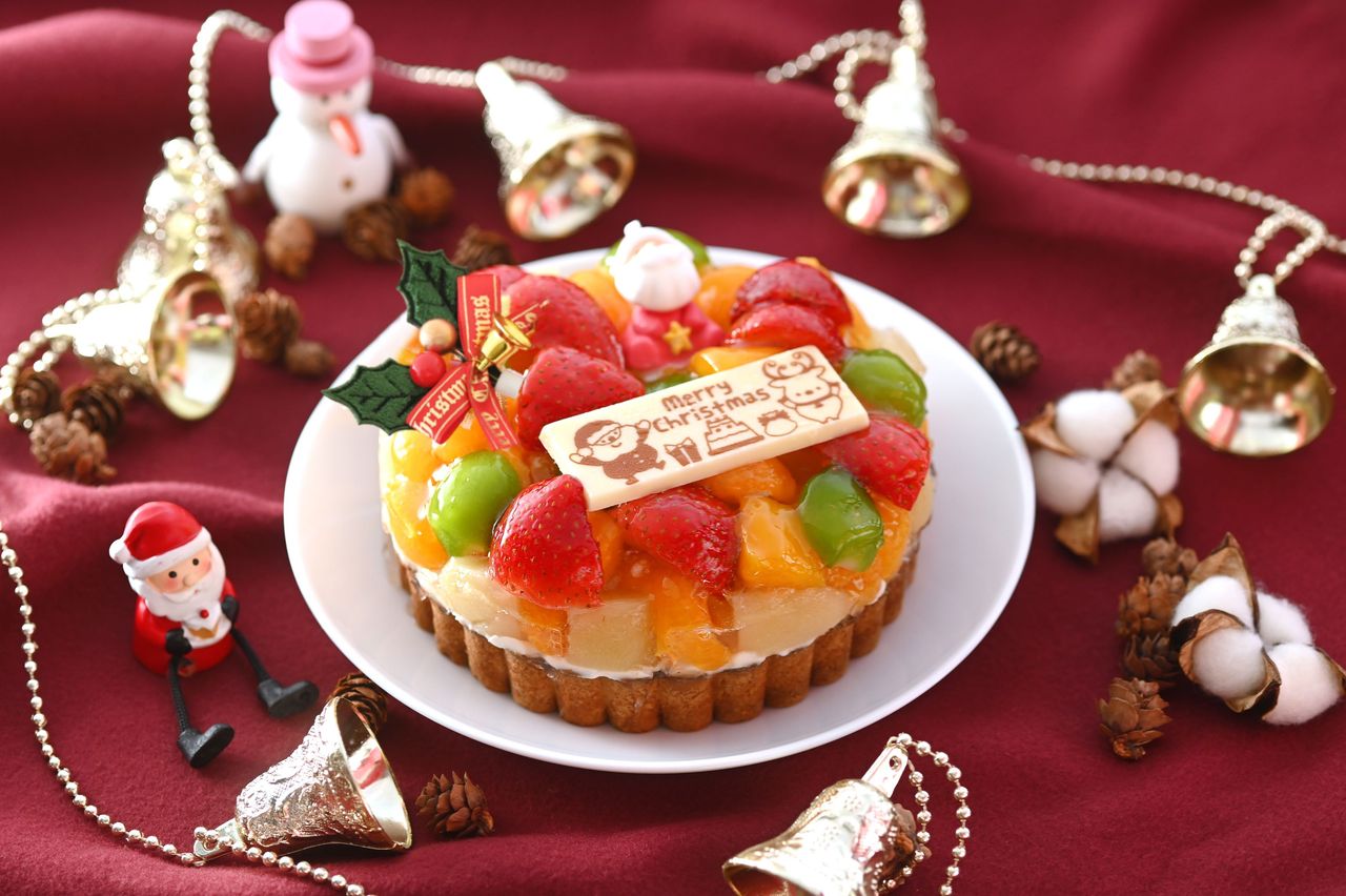 鬼盛りフルーツタルトクリスマスバージョン