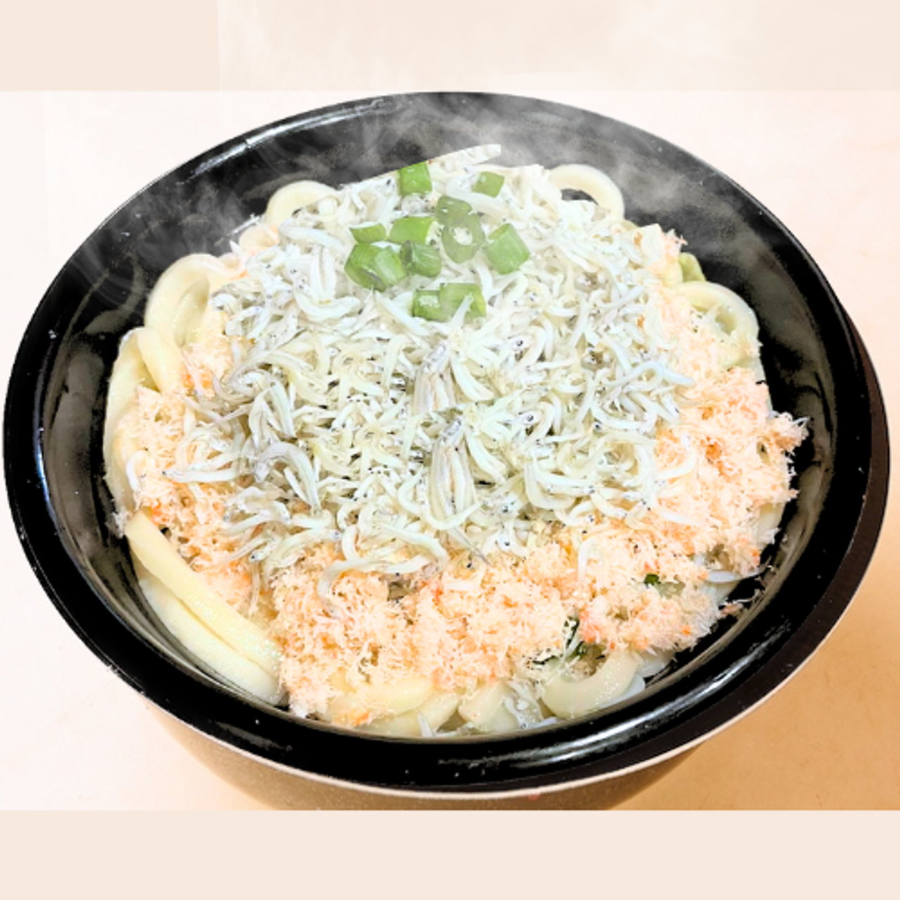 【てんこ盛り温うどん】29.シラスてんこ盛り