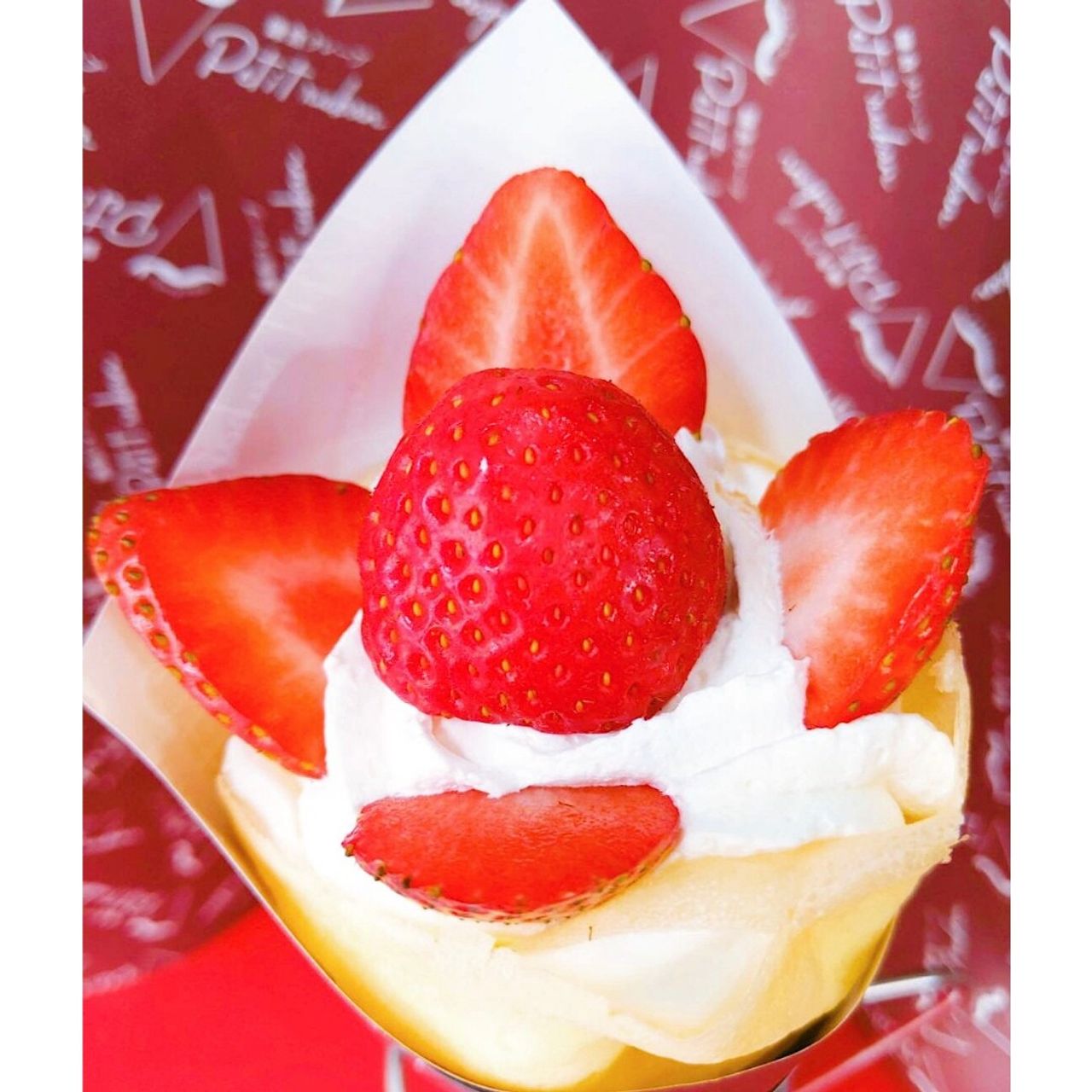 イチゴの純正クリーム