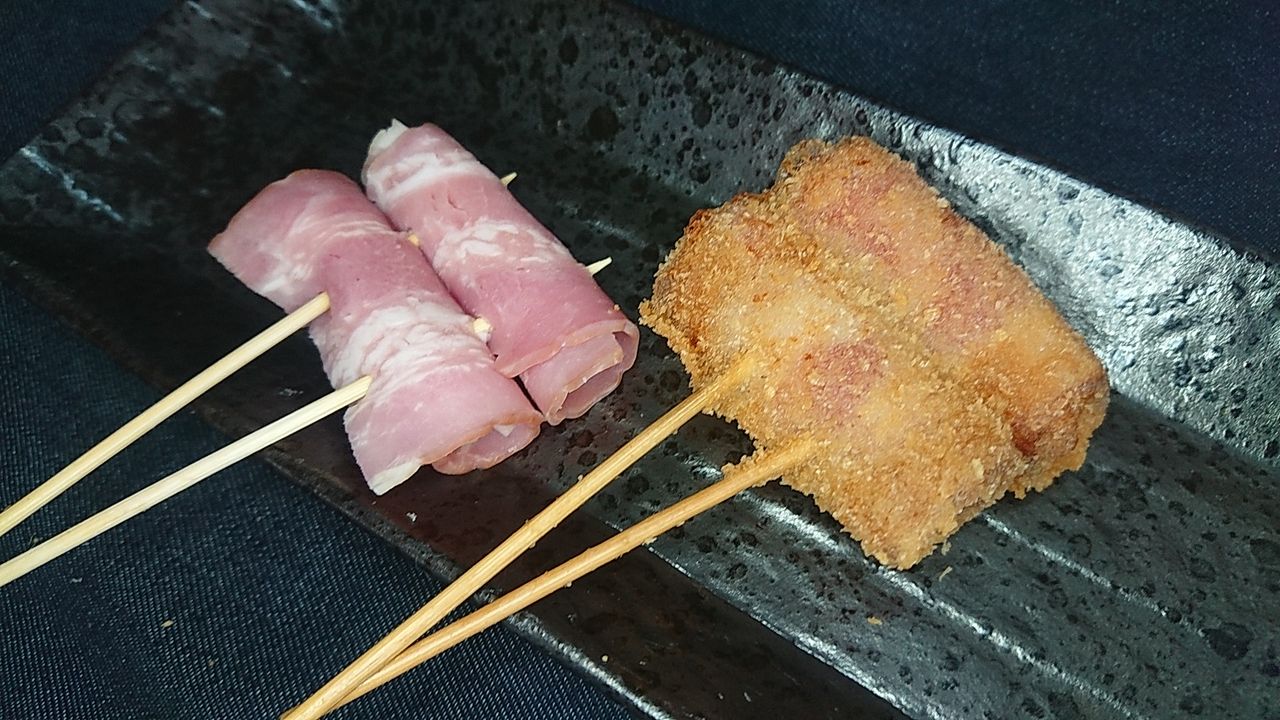 エリンギのベーコン巻