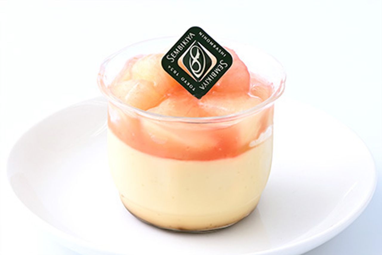 【本店・アトレ目黒店限定】季節のプリン～桃～