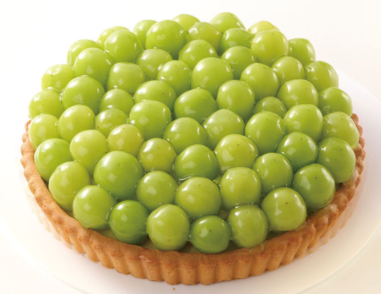 シャインマスカットのカットタルト