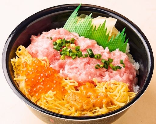 29.ねぎとろいくらウニ丼(Negitoro Ikura uni bowl)