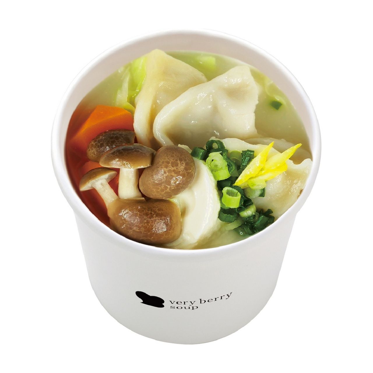 柚子香る鶏白湯ワンタンスープ