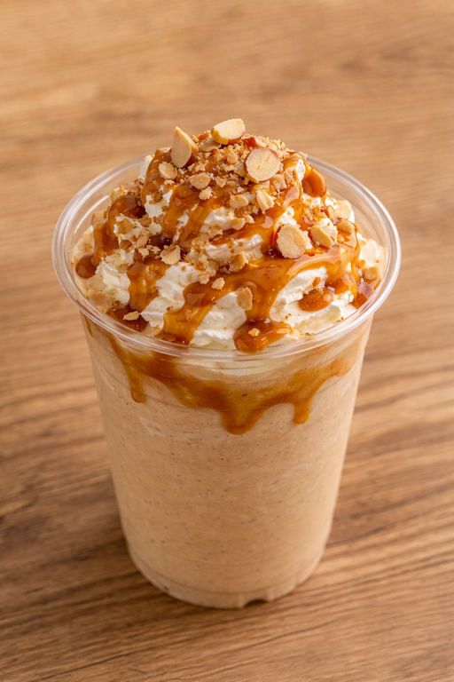 キャラメル・アーモンドフラッペ