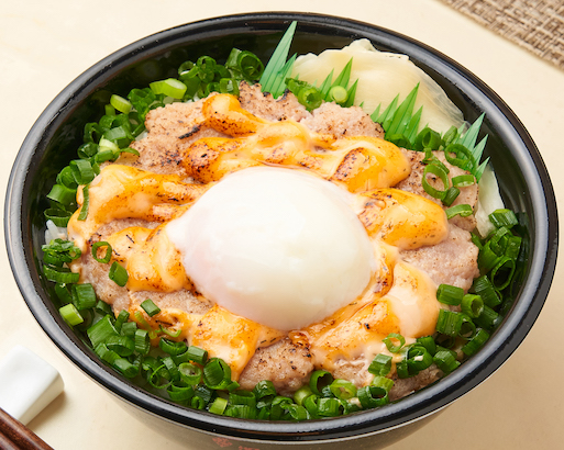 16.炙りネギトロオーロラ温玉丼(Grilled Negitoro aurora hot egg bowl )
