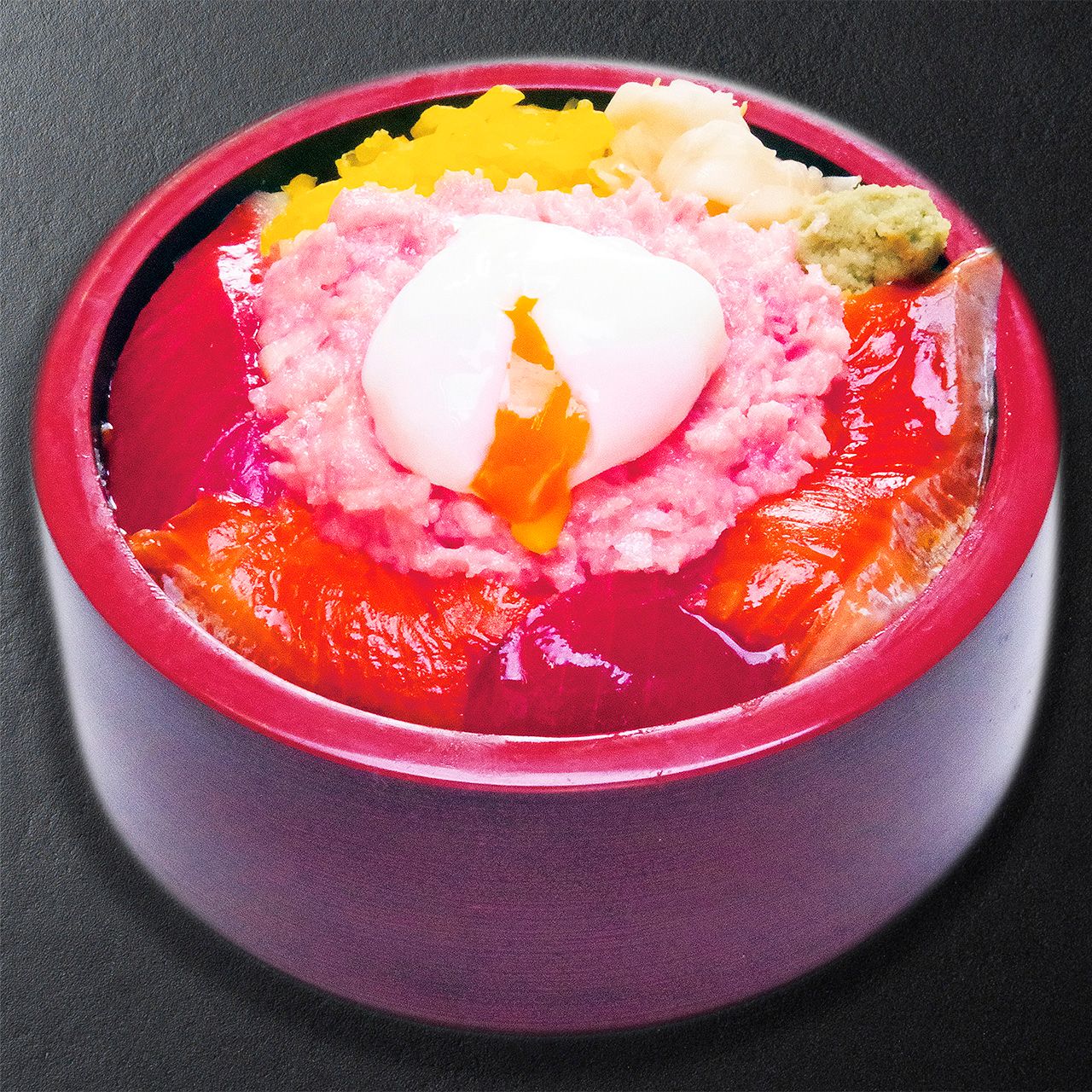 漬けとろ温玉丼　※オプションを選択してください。