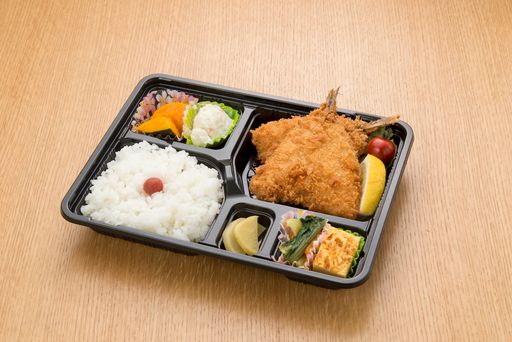 アジフライ弁当