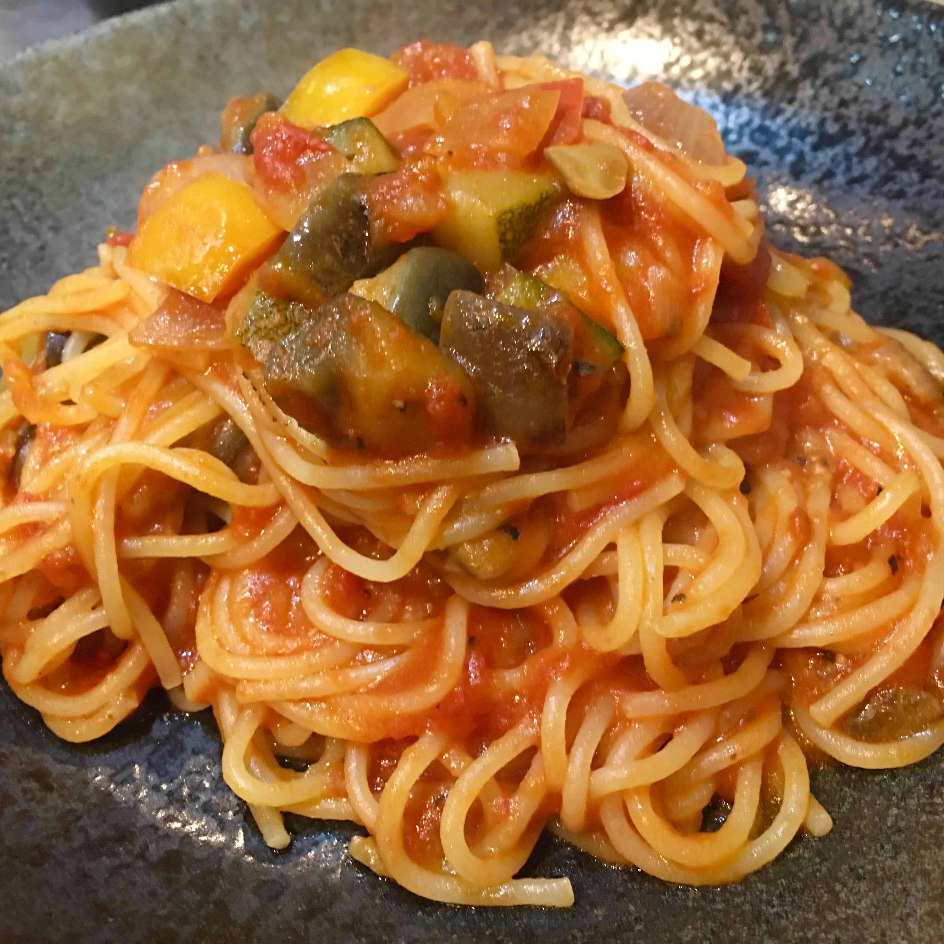 イタリア野菜のスパゲッティ