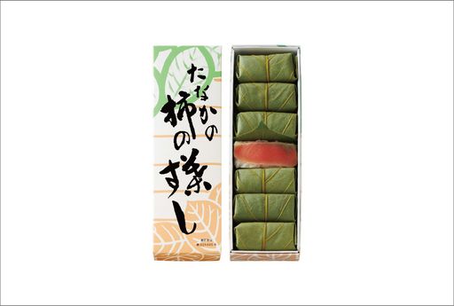 柿の葉すし 紙箱　さけ ７個入