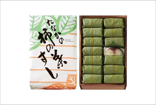 柿の葉すし 木箱　さば 28個入り