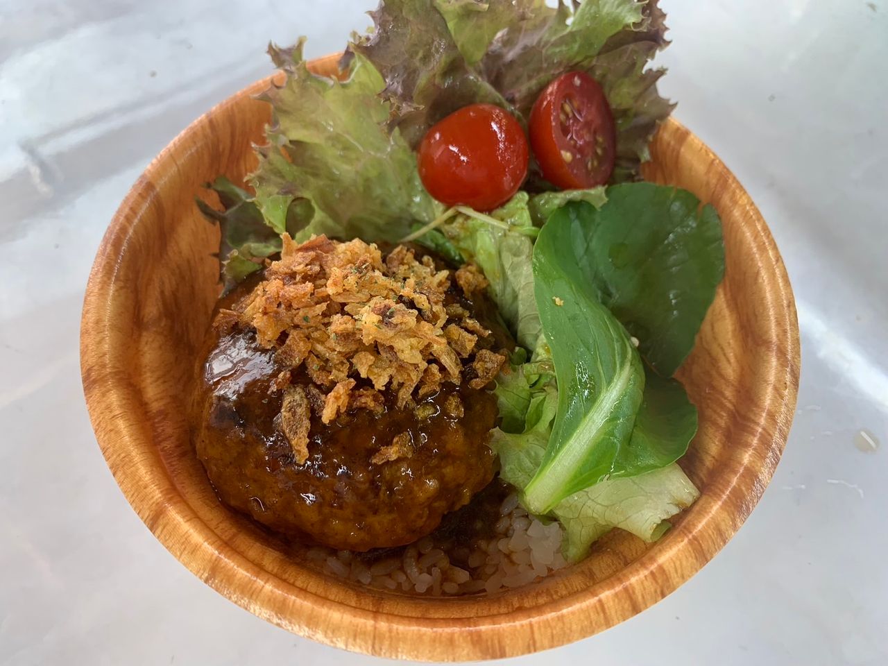 ハンバーグ丼