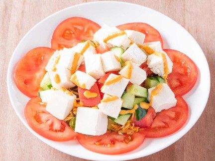 豆腐トマトサラダ/Tofu Tomato Salad
