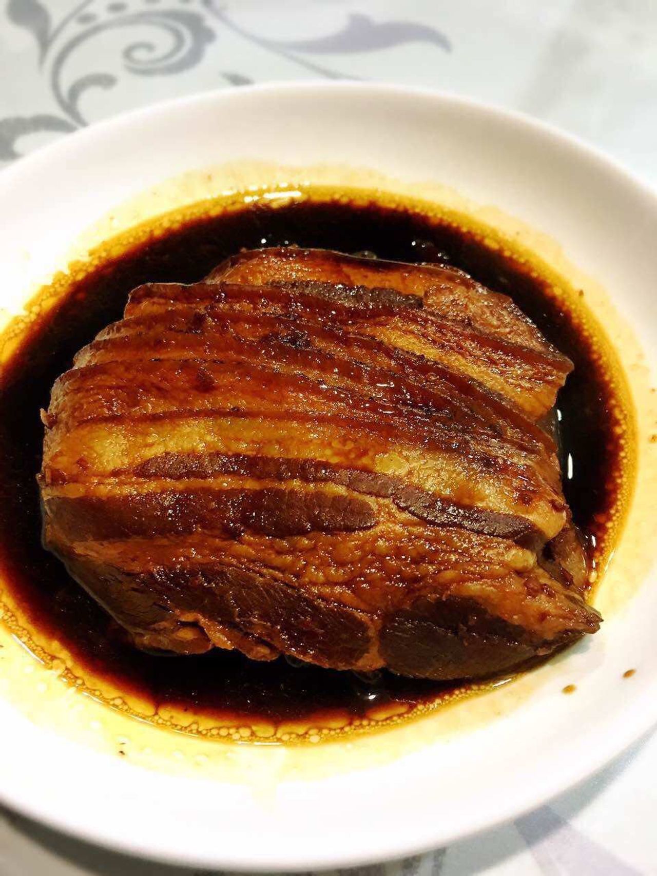 梅の葉と豚バラ煮 梅菜扣肉