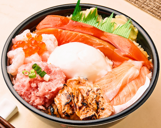 150.魚たま丼(Fish tama bowl)