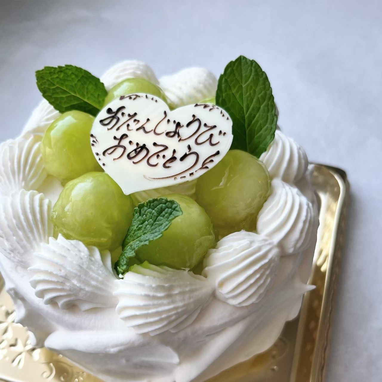 メロンのショートケーキ（グルテンフリー対応）