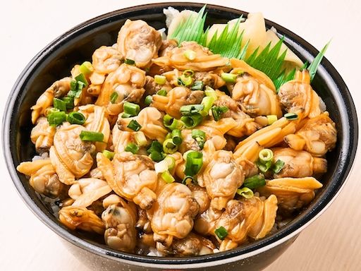 123.漬けあさり丼(Pickled clam bowl)