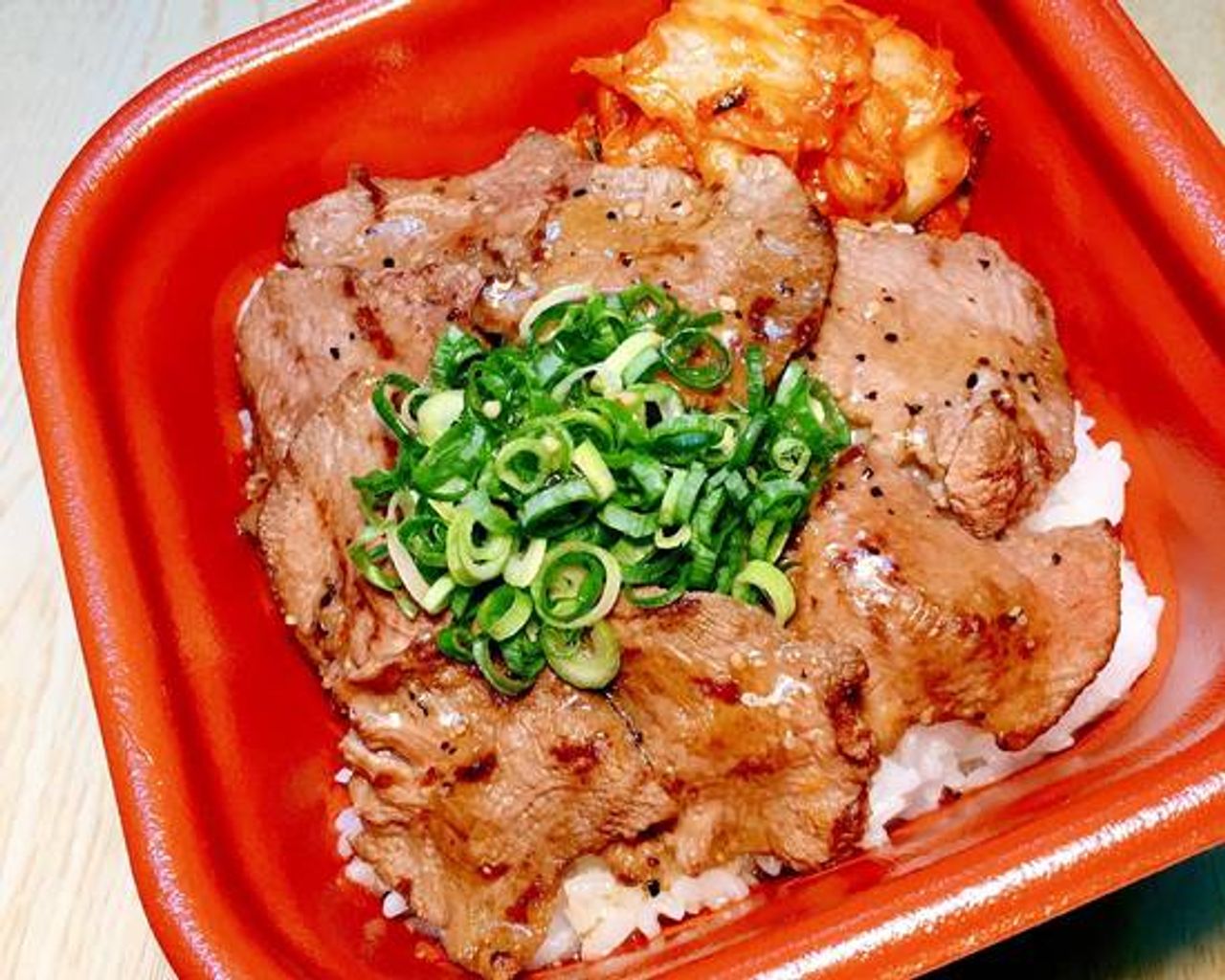 塩ダレ牛タン丼（数量限定）Salted beef tongue(Limited quantity)