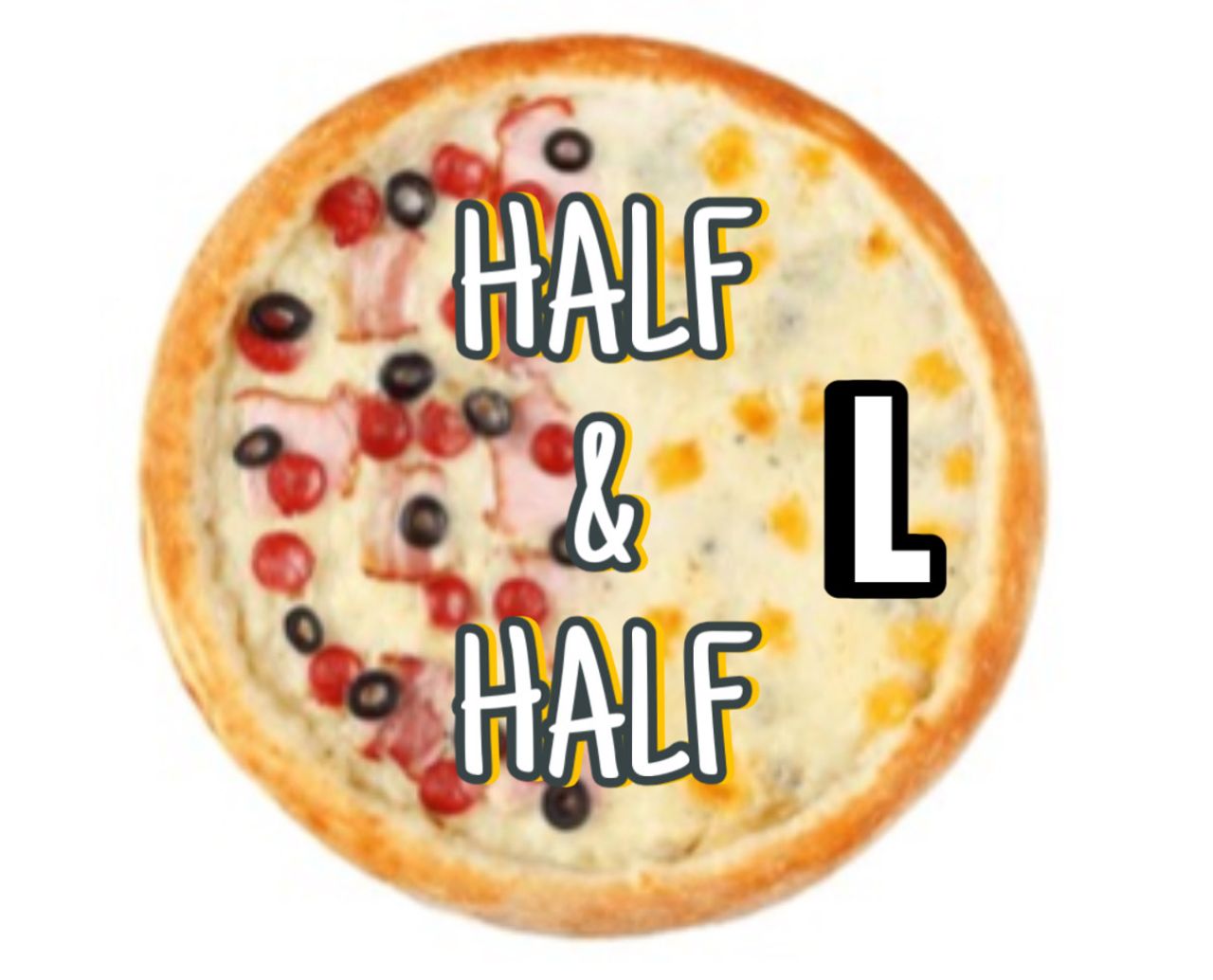 Lサイズ ハーフ＆ハーフ